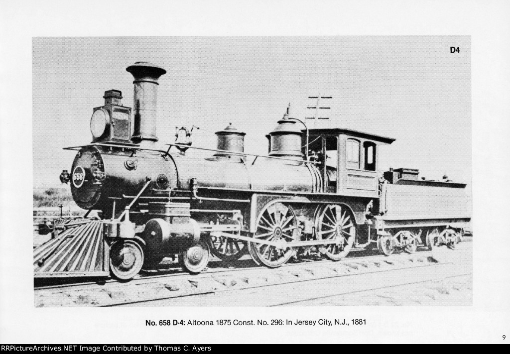 PRR "Class 'D' Locomotives," Page 9, 1981